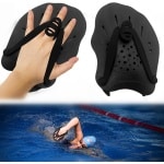 Allecta Zwempeddels - Verstelbare riemen, krachttraining, zwembad, accessoires, volwassenen en kinderen, uniseks.