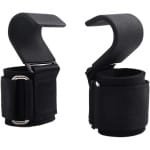 Allecto plus - Tilhulpmiddelen voor krachttraining, dames en heren, met haken - ideaal voor fitness en bodybuilding.