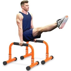 Antislip Push Up Bars - 30 cm Hoge Parallettes en Dip Bars voor Krachttraining en Calisthenics