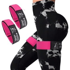 BFR-occlusiebanden voor vrouwen - Ideaal voor bil- en heuptraining, stofweerstandsbanden voor squats en krachttraining