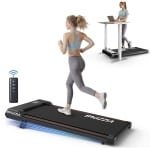 BIGZZIA Loopband draagbaar met 8% helling - 3-in-1 Walkingpad Elektrisch - loopkussen 1-8 km/u instelbaar - Motor 2,5 pk - met afstandsbediening en LCD-display - loopvlak 38.5 x 90 cm - Zwart