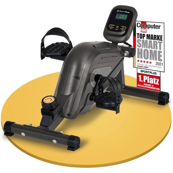 Beentrainer voor Thuis en Kantoor - Mini Hometrainer met Magnetische Rem en 8 Weerstandsniveaus