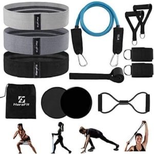 Booty band fitnessbanden set trainingsband fitnessband set fitnessbanden krachttraining trainingsbanden weerstandsbanden training sport rubberen band fitnessband elastische band fitnessbanden set