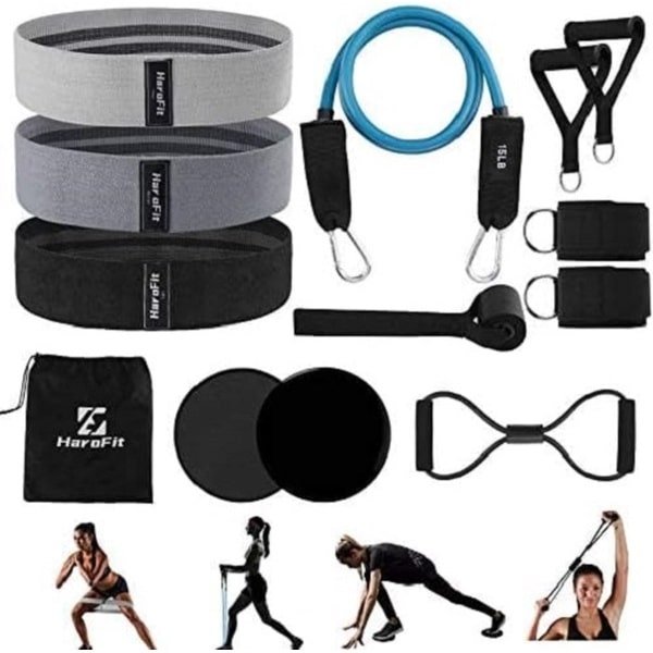 Booty band fitnessbanden set trainingsband fitnessband set fitnessbanden krachttraining trainingsbanden weerstandsbanden training sport rubberen band fitnessband elastische band fitnessbanden set