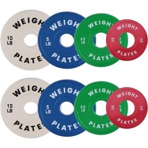 Bumperplaten 2 inch Rubberen Halterschijven voor Krachttraining en Gewichtheffen