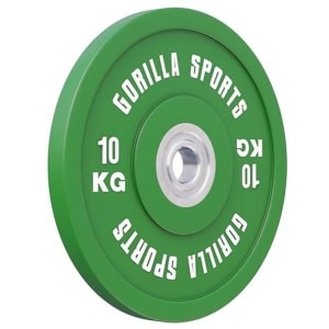 Bumperplaten voor Halters - 50 mm, 5/10/15/20/25 kg, Gietijzer & Rubber, Ideaal voor Krachttraining