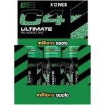 C4 Ultimate Pre-Workout Shot - 12x 60 ml - Millions Apple