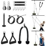 Cable Pulley Systeem voor Krachttraining en Spieropbouw Thuisfitness
