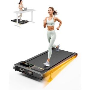 Compacte Loopband met 10% Helling - Stille Onder Tafel Loopmachine voor Thuis en Kantoor