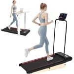 Compacte Loopband met Verstelbare Hellingshoeken en Afneembare Handgreep voor Thuisgebruik