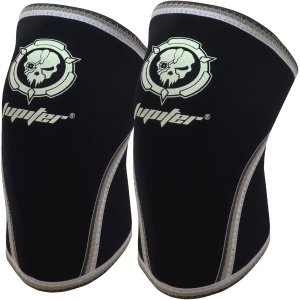 Compressie Kniebeugels voor Squats en Gewichtheffen - 7mm Kniemouwen voor Krachttraining en Cross Training