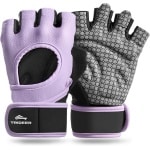 Dames Fitness Handschoenen voor Gewichtheffen & Krachttraining met Polssteun