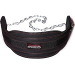 Dip Riem met Ketting 106 cm Stalen Ketting - Trainingsplannen - Gewichtenriem voor Krachttraining Bodybuilding Gewichtheffen en Pull-Ups - Voor Vrouwen en Mannen