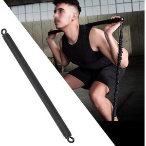 Draagbare Oefening Pilates Bar - Multifunctionele Yoga Rally Bar voor Krachttraining Fitness