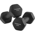 Dumbbells/Gewichten Set van 2 - Zeshoek Neopreen Coating - Krachttraining Fitness Thuis