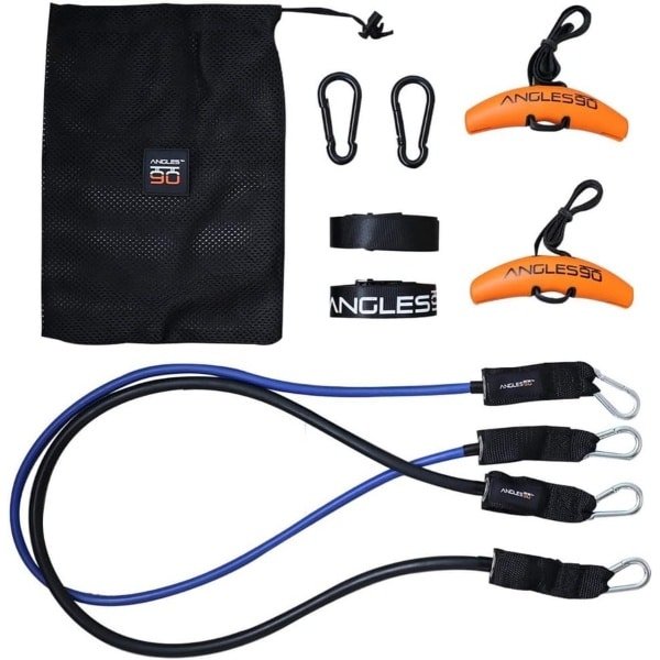 Dynamische Fitness Handvatten Set met Sling Trainer en Weerstandsbanden voor Krachttraining