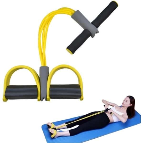 Elastische Weerstandsband met Pedalen voor Fitness en Krachttraining