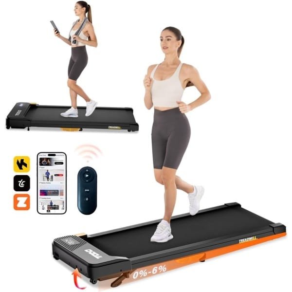 Elektrische Loopband voor Thuis en Kantoor met Helling en App-ondersteuning