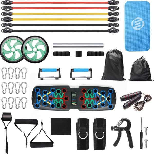 Equivera Push Up Bord - Push Up Board - Fitness Bord - Fitness Board - Push Up - Push Up Grip - Push Up Grips - Pushup Bord - Pushup Board - Pushup - Pushups - Fitness - Krachttraining