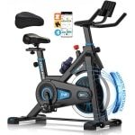 Ergometer Hometrainer Fiets met Magnetische Weerstand en LCD-Monitor - Max. 160 kg