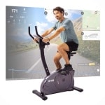 Ergometer Hometrainer met 24-instellingen tot 150 kg, Magnetisch Remsysteem en LCD-Display