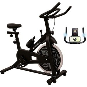 Ergometer Hometrainer met LCD Display en Hartslagmeter - Verschillende Weerstandsniveaus