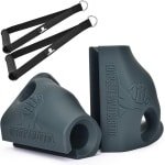 Ergonomische Handgrepen voor Krachttraining Gewichtheffen en Fitness - Veersterkte Onderarmtraining