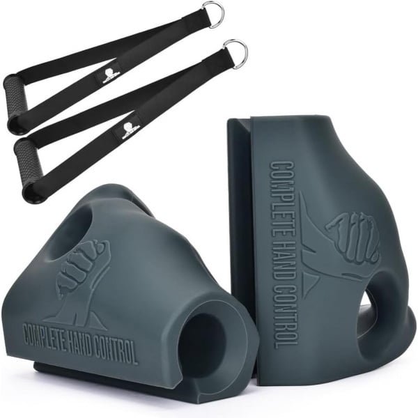 Ergonomische Handgrepen voor Krachttraining Gewichtheffen en Fitness - Veersterkte Onderarmtraining