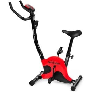 Ergonomische Hometrainer Rood voor Thuisgebruik - Compact en Lichtgewicht