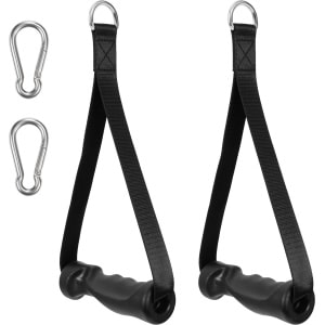 Fitness Handgrepen Set voor Krachttraining en Pilates met Weerstandsbanden en Kabelmachines