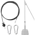 Fitness Staalkabel voor Thuis Krachttraining - Hoogwaardige Vervangingskabel voor Gym Apparatuur