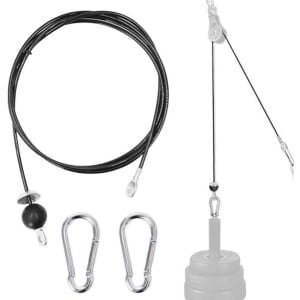 Fitness Staalkabel voor Thuis Krachttraining - Hoogwaardige Vervangingskabel voor Gym Apparatuur