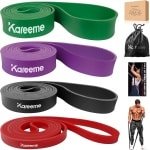 Fitnessbanden Premium Weerstandsbanden Set, Natuurlijke Latex Weerstandsbanden Terra Band Voor Thuis Gym Krachttraining Apparatuur Pak voor fitness, pull-up training, krachttraining