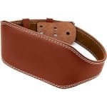 Fitnessgordel - Gewichthefgordel - Rug- en onderrugsteun - Krachttraining - Fitnessworkout - Thuisgym - Bruin - Maat S