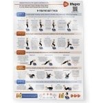 Full Body Vibratieplateau met Trainingsposter voor Fitness en Krachttraining