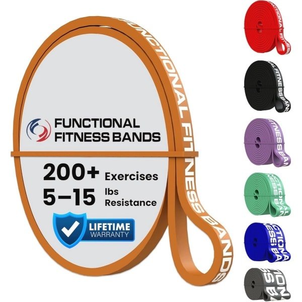 Functionele Weerstandsband voor Mobiliteit, Stretching en Krachttraining - 5-15 lbs