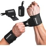 GORNATION Power Wrist Wraps, Polsbanden, Professionele Polssteun voor Gewichtheffen, Calisthenics, Bodybuilden & Krachttraining, Lifting Straps, Voor mannen en vrouwen