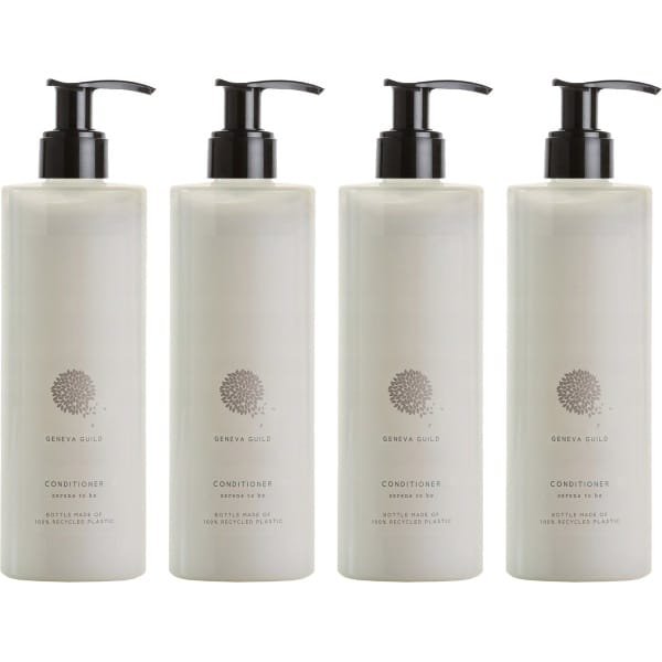 Geneva Guild Haarconditioner met creatine en kamille-extract met pompje, veganisten 4x380 ml