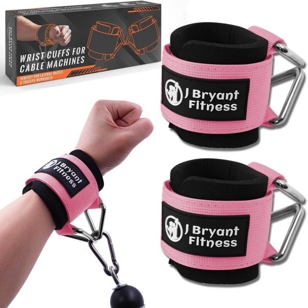 Gewatteerde Neopreen Polsbanden voor Krachttraining met Verstelbare Haak en Lus