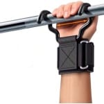 Gewichthef Hooks met Polsband - Verstelbare Gewichthefriemen met Haken voor Powerlifting, Pull-Ups, Deadlifts en Krachttraining - Anti-Slip Fitness Straps voor Extra Grip en Ondersteuning