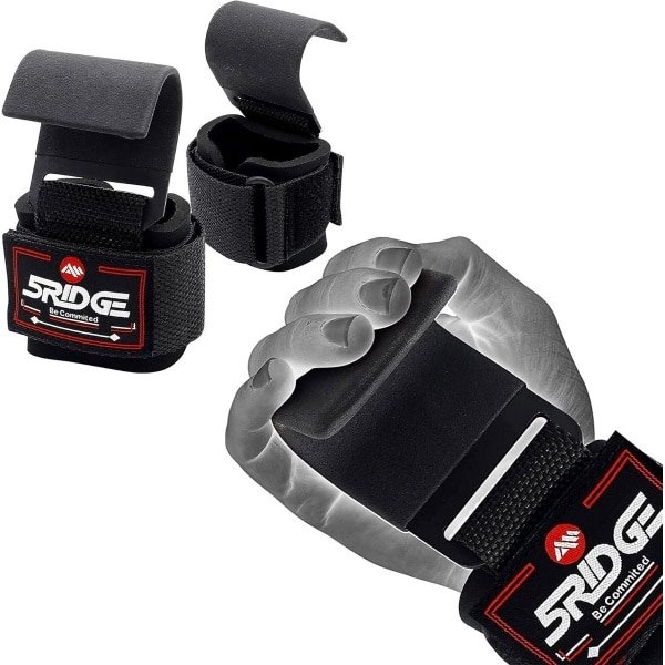 Gewichthefbanden met Haken voor Krachttraining en Deadlifts