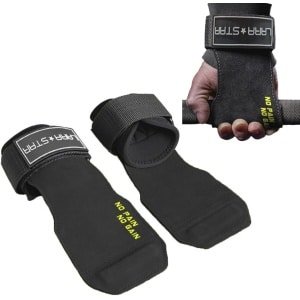 Gewichtheffen Polsbanden voor Optimale Grip Ondersteuning - Deadlift Handschoenen Alternatief voor Krachttraining
