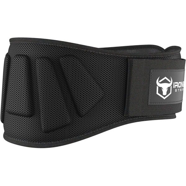 Gewichthefriem voor mannen en vrouwen - 6 inch anatomisch ontwerp voor optimale rugondersteuning en comfort bij krachttraining