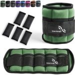 Gewichtsmanchetten verstelbare enkelgewichten - voet-/polsgewicht manchetten 045 kg - 16 kg - voor krachttraining - één paar