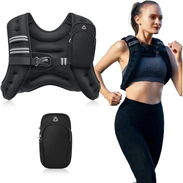 Gewichtsvest 7,3 kg voor Training, Krachttraining en Afslankworkouts - Voor Mannen en Vrouwen