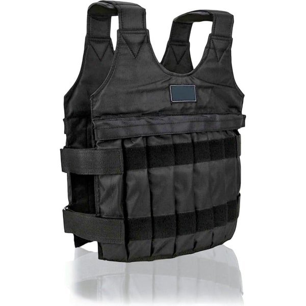 Gewichtsvest Verstelbaar - Dames Heren - 44lb 20kg - Hardlopen Krachttraining Uithoudingsvermogen Fitness - Gewichten NIET Inbegrepen Gewichtsvest