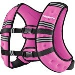 Gewichtsvest voor krachttraining en cardio - verstelbaar met reflecterende strepen