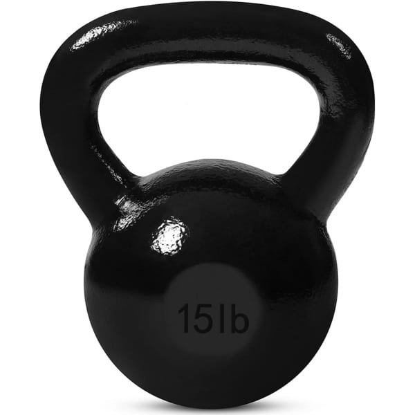 Gietijzeren Kettlebell Gewichten voor Krachttraining en Ballistische Oefeningen - 6,8 kg