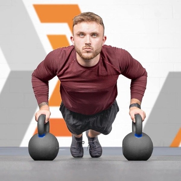 Gietijzeren Kettlebells Set of Losse Gewichten | Perfect voor Krachttraining en Fitness | Diverse Maten 4-48 kg