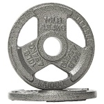 Gietijzeren halterschijf voor krachttraining en gewichtheffen - 4,5 kg paar